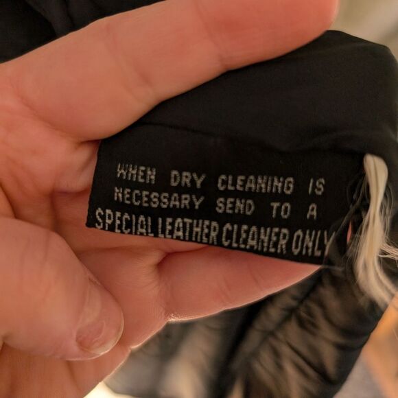 Vintage 80s Genuine Leather Traditional Trends 3X Coat Jacket - Picture 7 of 16